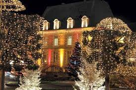 Mairie illuminée Dinan