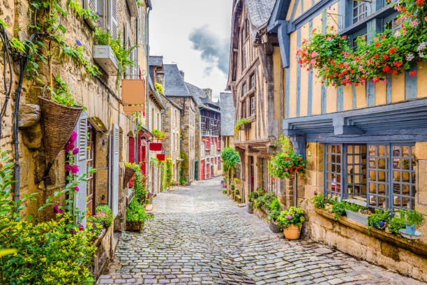 Rues pavées Dinan
